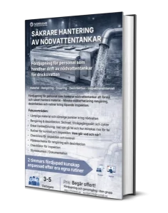 säkrare hantering av nödvattentankar